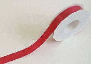 Ringelband Polyspleissband 25 mm x 91m, rot