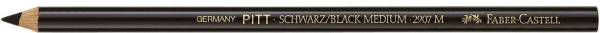 FABER CASTELL Zeichenkohlestift Pitt schwarz 117403 2907 soft