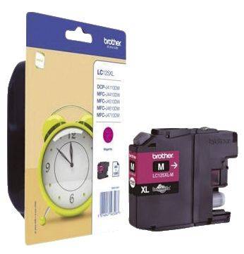 BROTHER Inkjetpatrone magenta LC125XLM HY