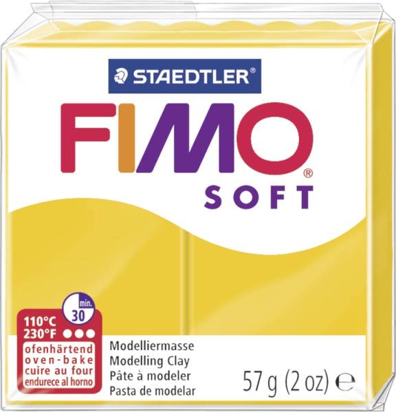 Modelliermasse soft 56 g, sonnengelb®
