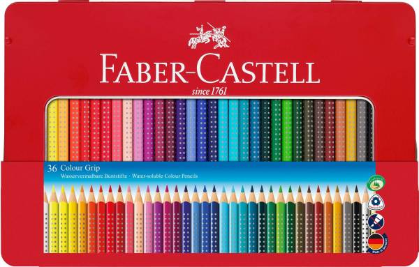 Buntstift Colour GRIP 36 Farben, Metalletui