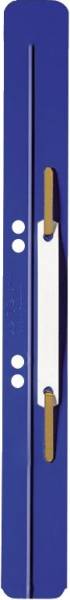 LEITZ Heftstreifen PP 3.5x31cm 25ST blau 3711-00-35 m. Kunststoffdeckleist