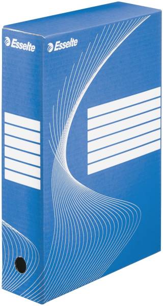 ESSELTE Archivschachtel blau 128411
