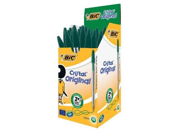 BIC Kugelschreiber Cristal M grün 8373629 802158