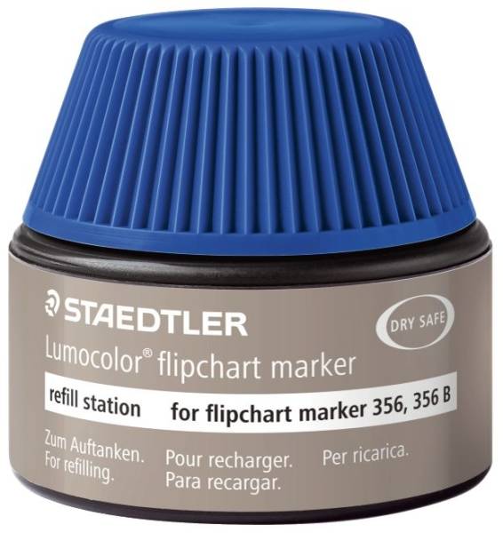 Tinte für Marker Lumocolor refill station 30 ml, blau®