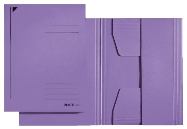3924 Jurismappe, A4, Colorspankarton 300g, violett