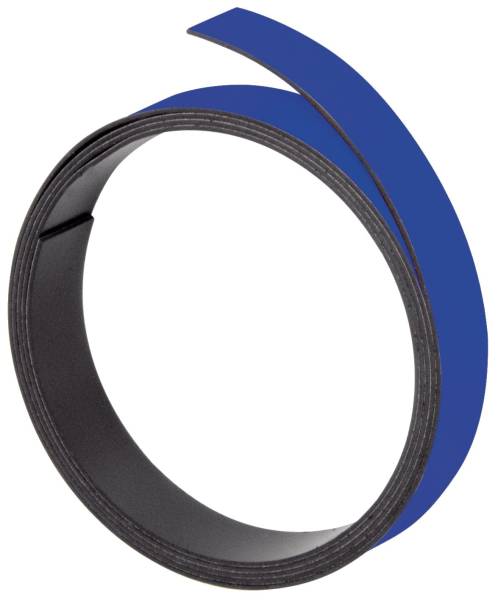 Magnetband, 100 cm x 5 mm, 1 mm, blau