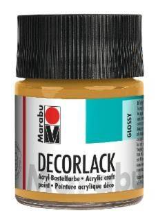 Decorlack Acryl, Metallic Gold 784, 50 ml