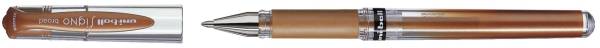Gelroller uni ball SIGNO UM 153, Schreibfarbe: bronze®