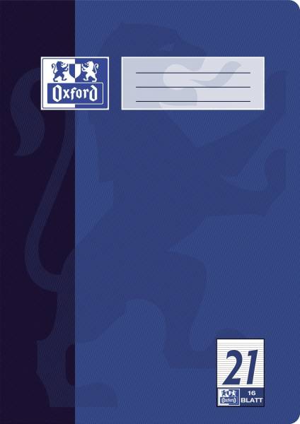 Heft A4 16 Blatt Lineatur 21