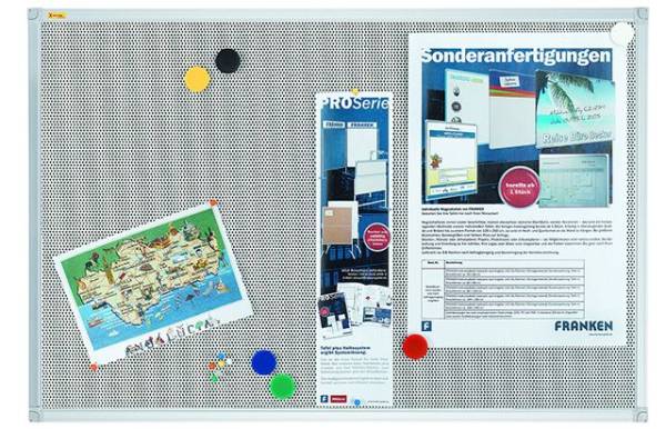 Textiltafel Pin´n´Mag X tra!Line 120 x 90 cm, silber grau®