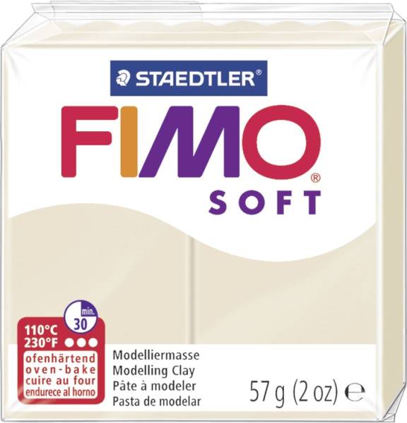 Modelliermasse soft 56 g, sahara®