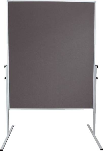 Moderationstafel X tra!Line, 120 x 150 cm, grau Filz®