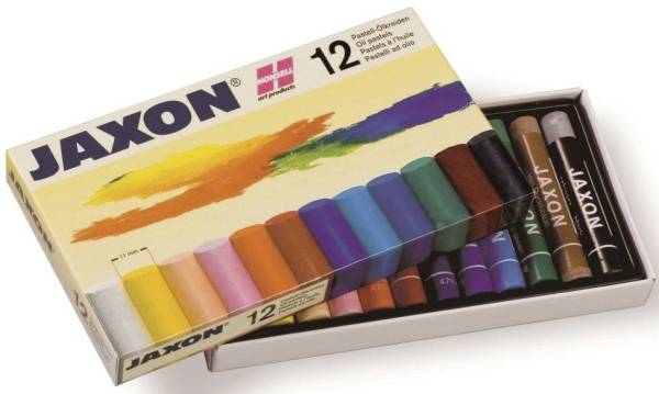 JAXON Pastell-Ölkreide sort. 47412 12er-Et