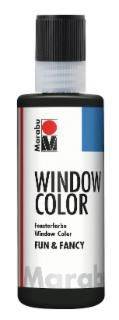 Window Color fun&fancy, Konturen Schwarz 073, 80 ml