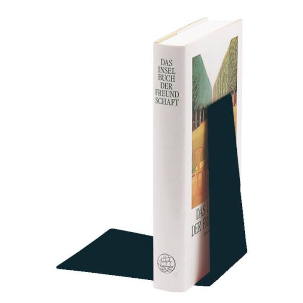Buchstütze schwarz
