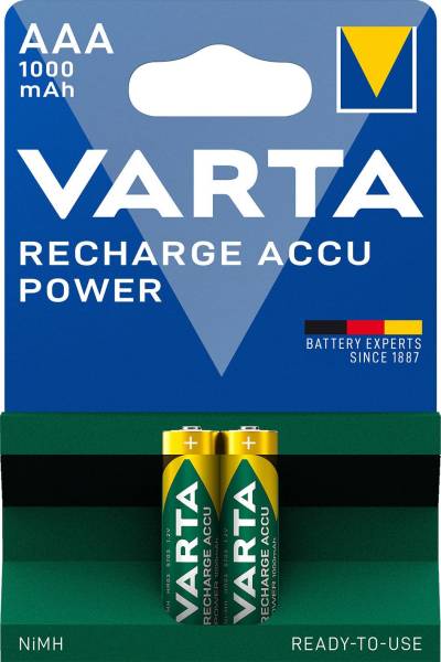 Rechargeable Accu Power Micro AAA, 1,2 V