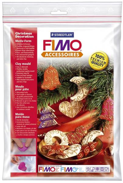 STAEDTLER Gießform Fimo Weihn.Schmuck 874235