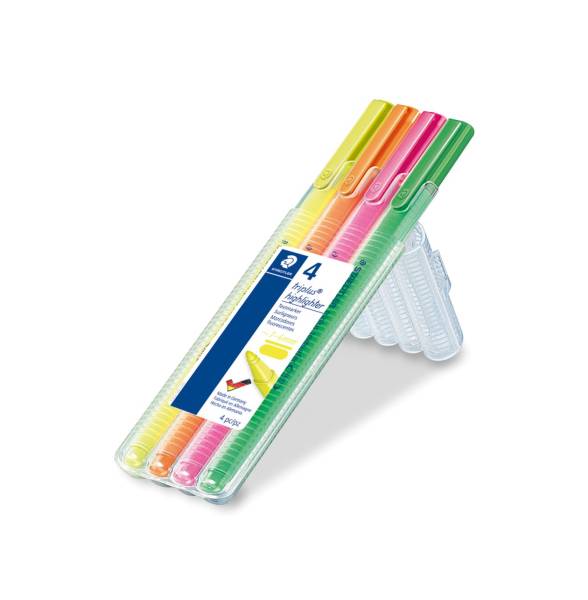 Textmarker triplus textsurfer, Box mit 4 Farben®