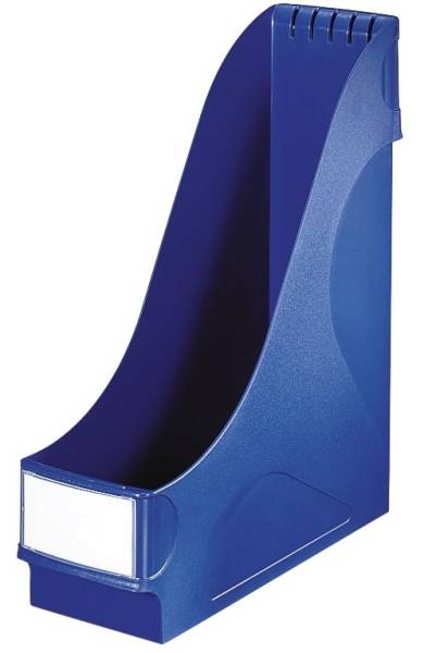 2425 Stehsammler extrabreit, A4, Kunststoff, blau
