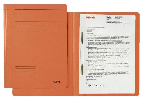3003 Schnellhefter Fresh A4, Pendarec Karton (RC), orange