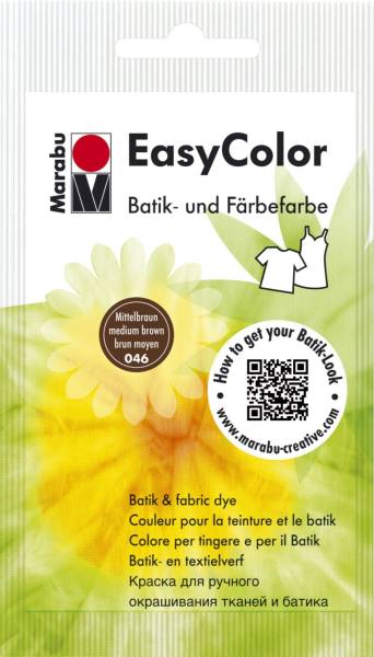 Batik und Färbefarbe mbraun