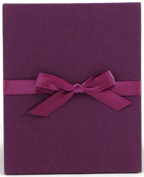 GOLDBUCH Einsteckalbum Linum brombeer 68934 Leporello