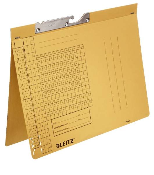2194 Pendelhefter Combi Amtsheftung, Natronkarton, naturbraun