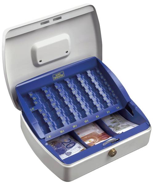 BURG-WÄCHTER Geldkassette weiß ZK 2257 EURO