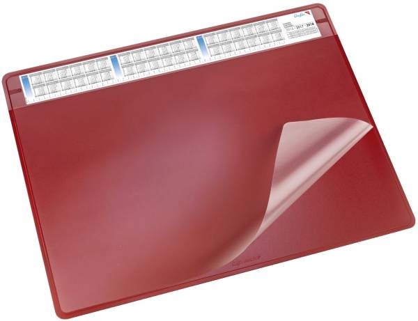 Schreibunterlage DURELLA soft 65 x 50 cm, rot