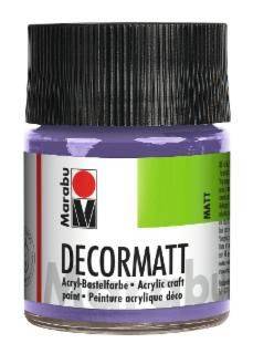 Decormatt Acryl, Lavendel 007, 50 ml