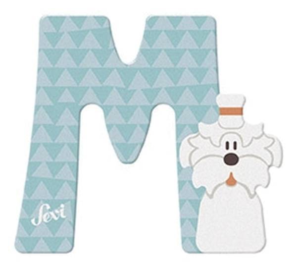TRUDI Tierbuchstaben 10cm Malteser SEVI 83013/81613