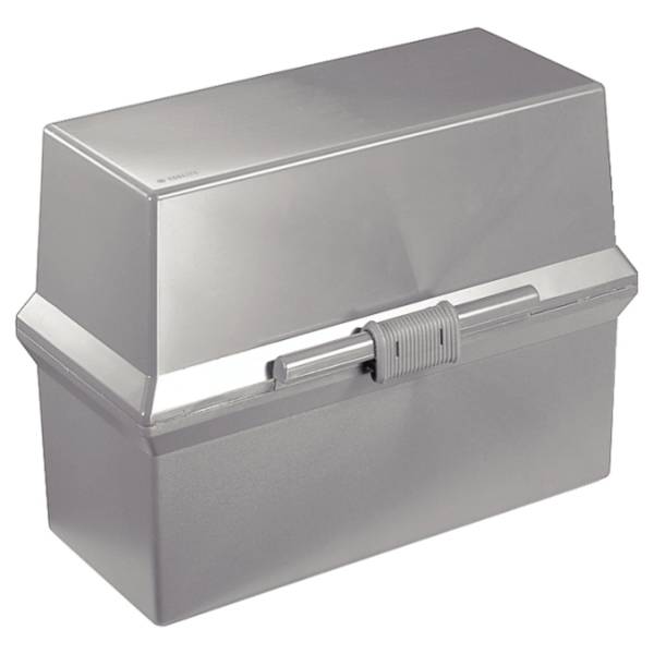 ESSELTE Karteikasten CARDO 250 h`grau 36280 A5