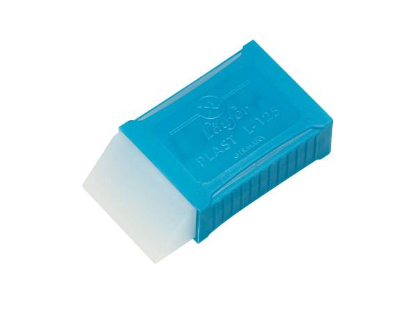 Radierer Plast L 125 für Blei 48x24x11mm