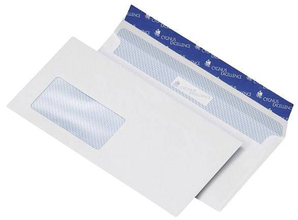 CYGNUS EXCELLENCE Briefhülle DL m. Fe HK 100g weiß 30005480 500ST