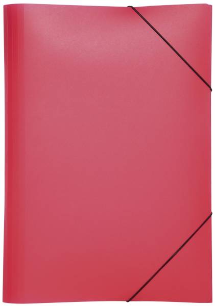 PAGNA Gummizugmappe PP A4 rot 21613-03 Lucy Colours