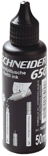 Nachfülltinte 650 schwarz