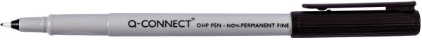 Q-CONNECT Overheadstift schwarz KF04081 F Wasserlöslich