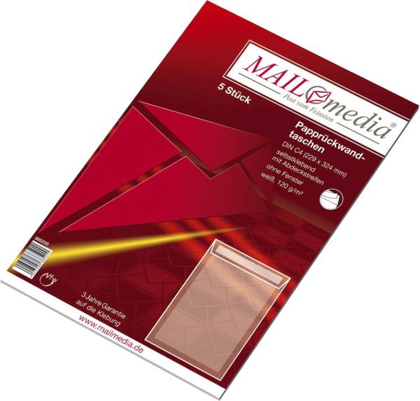 MAILMEDIA Versandtasche C4 HK 120g weiß 30002505