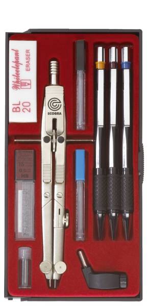 ECOBRA Schnellverstellzirkel-Set 429910 10tlg.