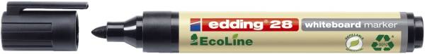 EDDING Whiteboardmarker EcoLine schwarz 28001