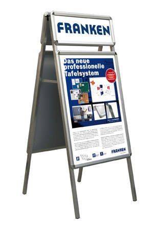 Plakatständer Topclip silber
