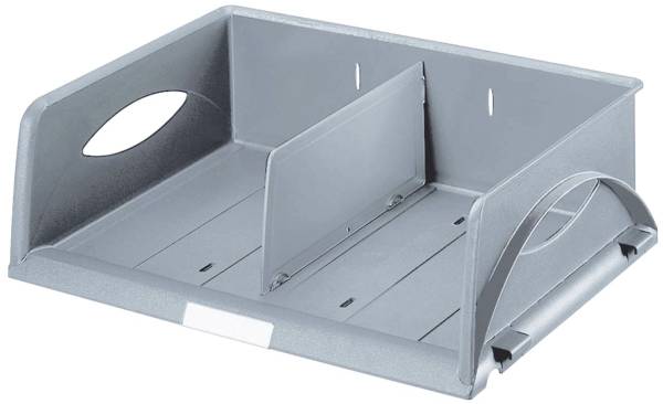 LEITZ Briefkorb Trennwand grau/trans 52620000 Sorty 5230+5232