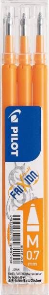 PILOT Tintenrollermine Frixion 0,4mm 3ST apric BLS-FR7-AO-S3 2261016F