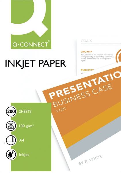 Inkjet Papiere Premium A4, 100 g qm, weiß, 200 Blatt