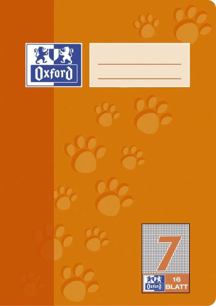 Heft A5 16 Blatt Lineatur 7