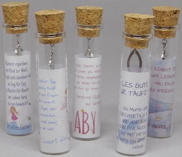 Geldgeschenkglas Geburt Taufe sort