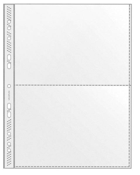 Sammelhülle A4, 2 tlg , Pack 100 Stück