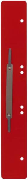 Q-CONNECT Heftstreifen PP 45x310mm 25ST rot 3011000300 Metalldeckleiste
