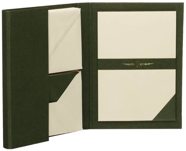 RÖSSLER Briefmappe A5/C6 grün 1026831008